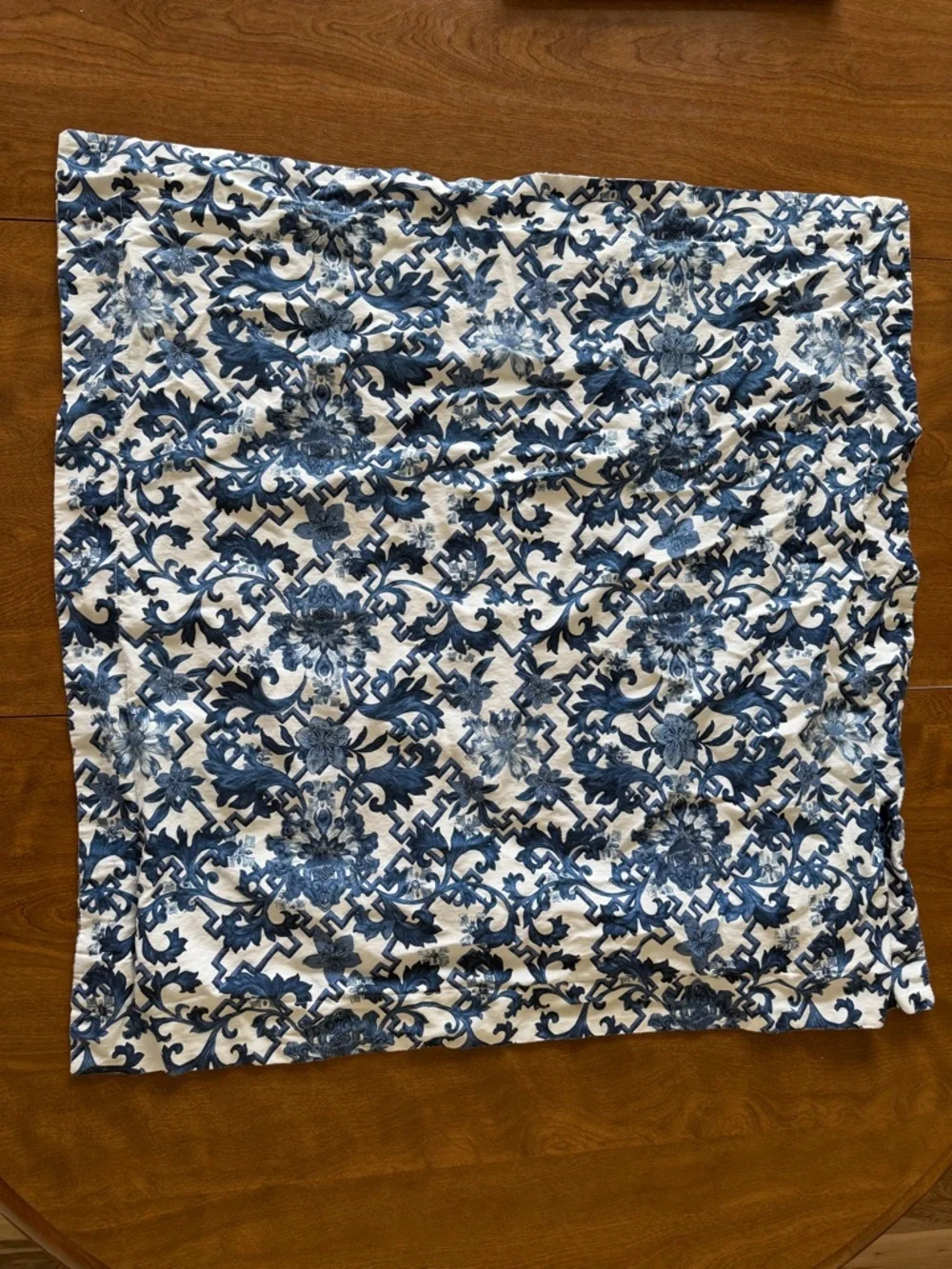 Rare Ralph Lauren Blue Dorsey Euro Pillow Sham